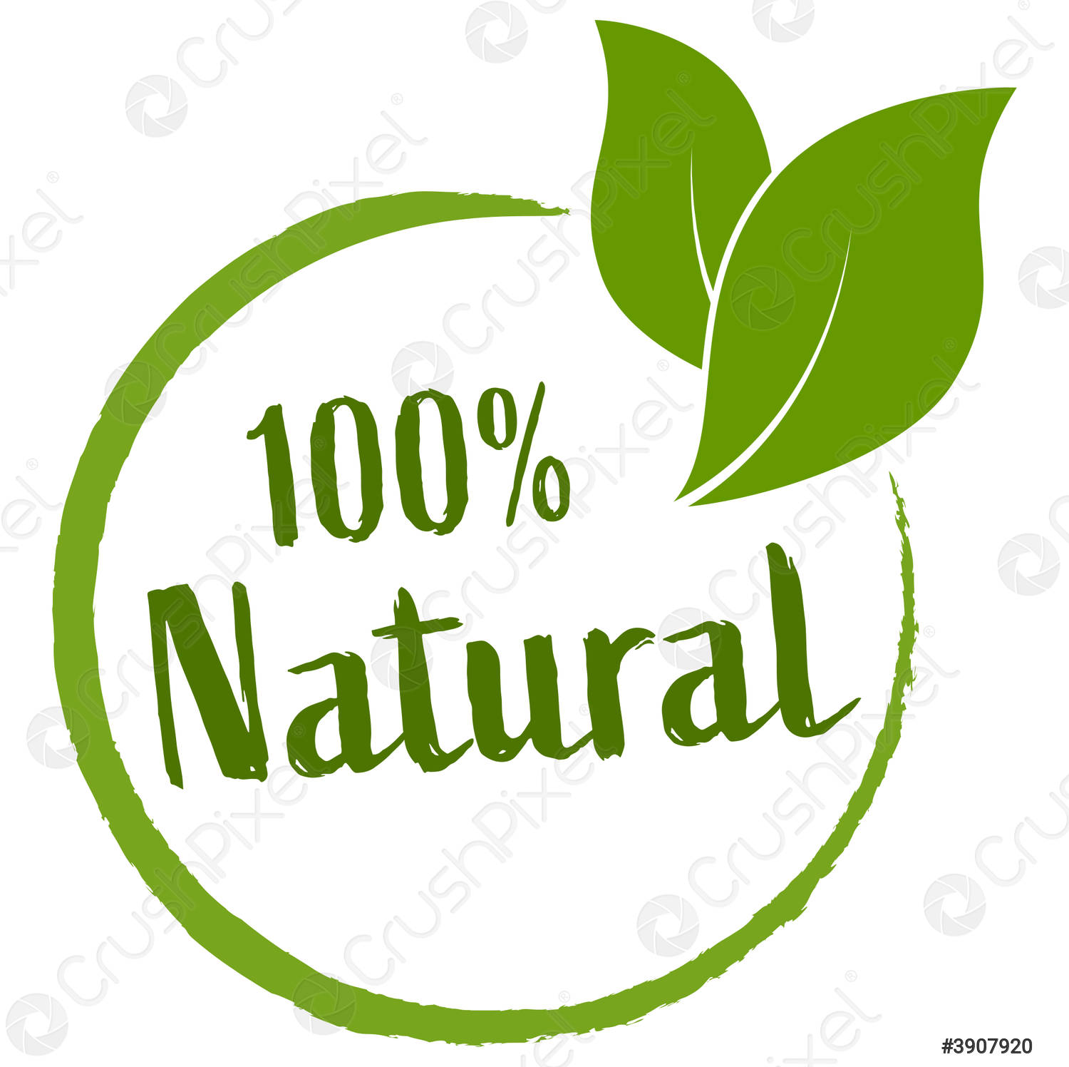 modern green stamp 100 natural 3907920